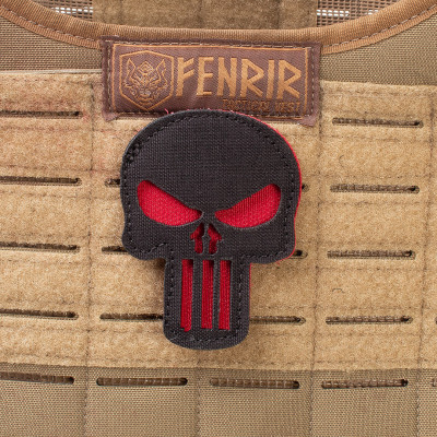 Patch Caveira - Azul Dark