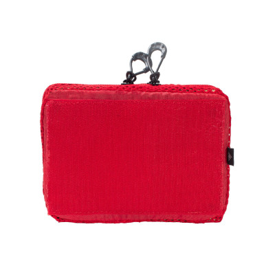 Bolso tela e Velcro EMT 1515 - Vermelho