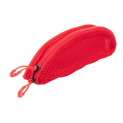 Bolso tela e Velcro EMT Oval - Vermelho