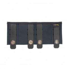 Porta Identificador Grande 25 cm x 10 cm- Porta Brevê ou Patch - Azul Dark