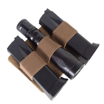 Organizador com Velcro  Triplo - EDC - Coyote