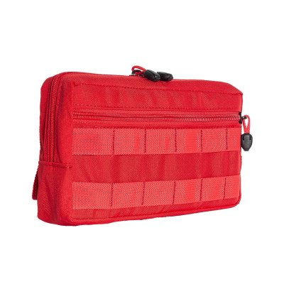 Bolso Modular  Horizontal 2 Zip - Vermelho