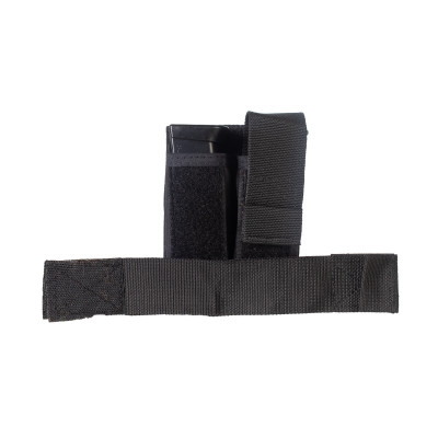 Porta Carregador Modular de Pistola Duplo - Preto