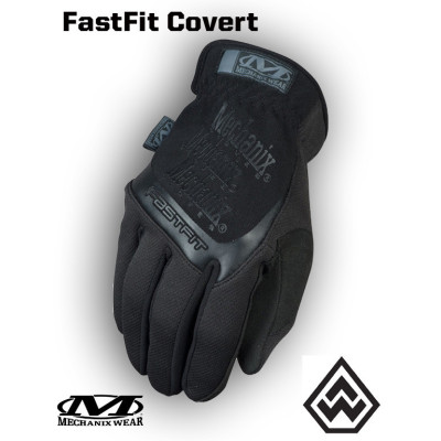 Luva Mechanix Original Fast Fit- Preta