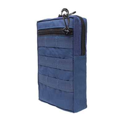 Bolso Modular  Vertical 2 zip - Azul Dark