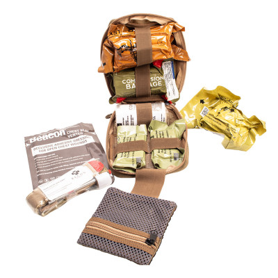 Bolso Modular IFAK - Individual First AID Kit - Coyote