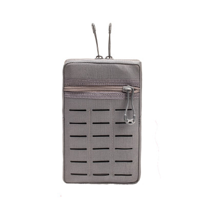 Bolso Modular Vertical 2 zip Laser Cut - Cinza Bandeirante Bolso Modular Vertical 2 zip Laser Cut - Cinza Bandeirante