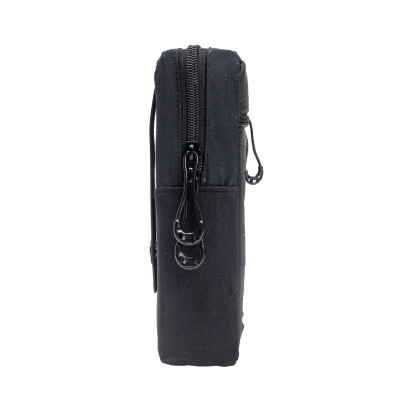 Bolso Modular Vertical 2 zip Laser Cut - Azul Dark