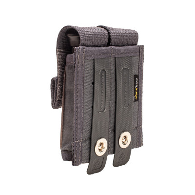 Porta Carregador Modular de Pistola Duplo - Cinza Bandeirante