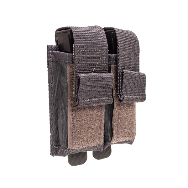 Porta Carregador Modular de Pistola Duplo - Cinza Bandeirante