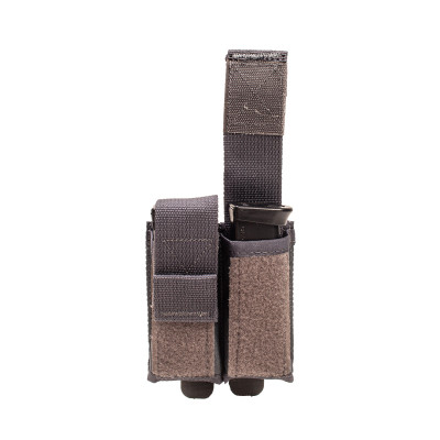 Porta Carregador Modular de Pistola Duplo - Cinza Bandeirante