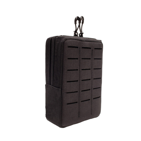 Bolso Modular  Vertical  EDC com Velcro Frontal - Preto