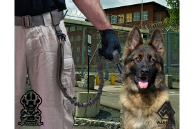 Guia K9 QUICK RELIASE para transporte de cães policiais
