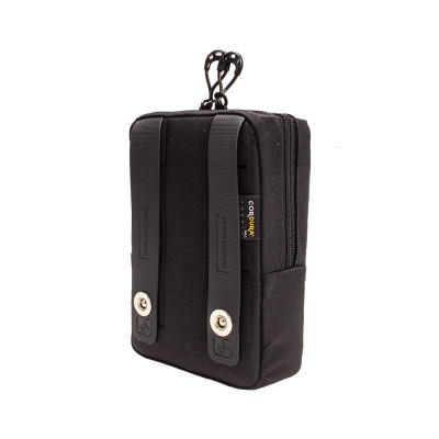 Bolso Modular  Vertical  EDC com Velcro Frontal - Preto