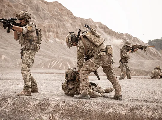 maca de resgate warfare