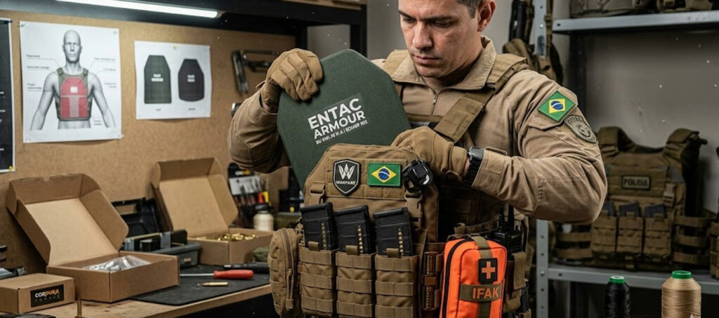 Levar no Seu Colete Tático