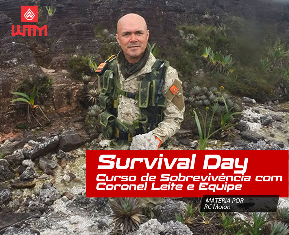 Survival Day: Curso de Sobrevivência com Coronel Leite e Equipe