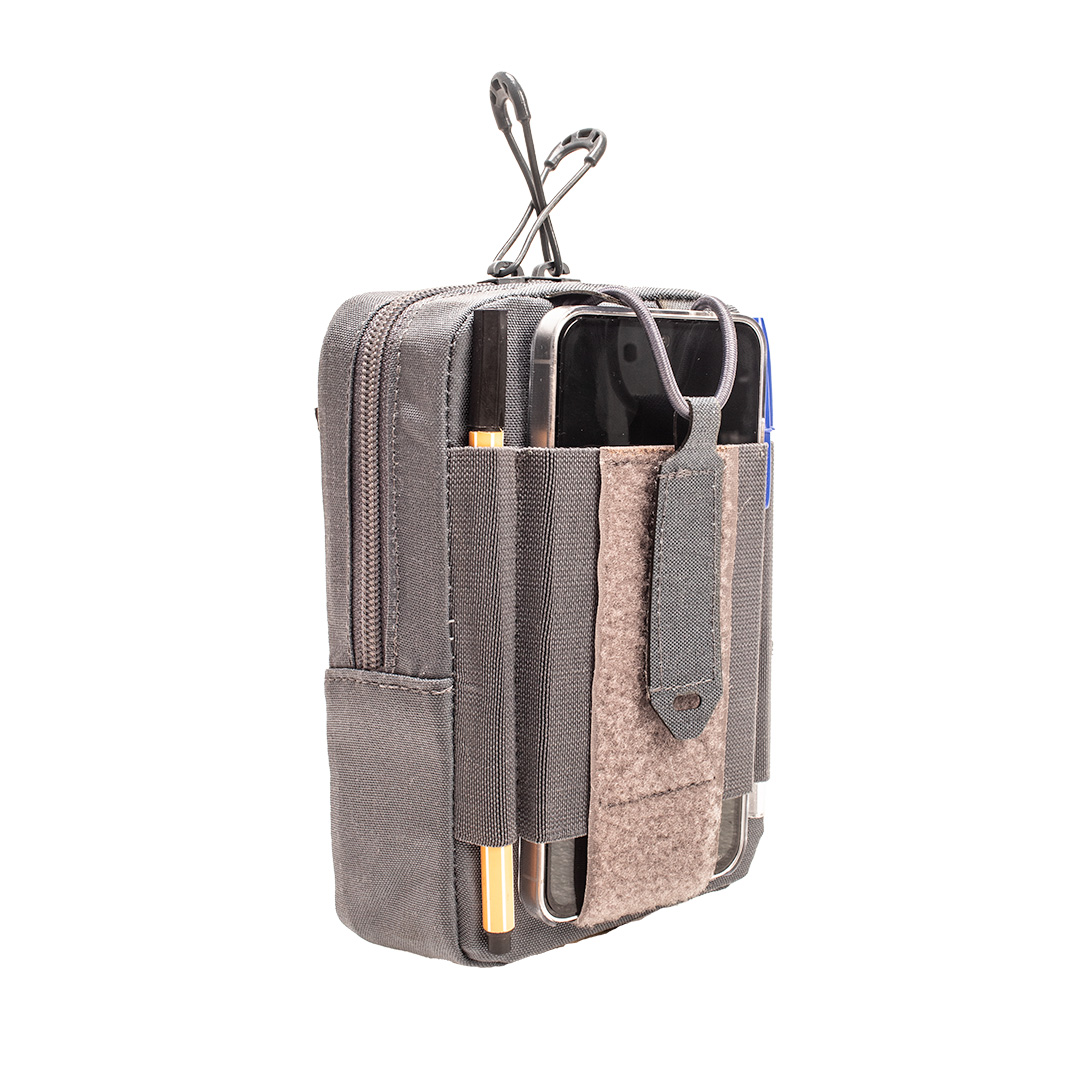 Bolso Hugin Vertical cinza